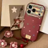 Diseño Creativo Colorido de Bloques de Color con Estrellas Adecuado para Funda de Teléfono iPhone 17 Pro Max, Apple 16 a Prueba de Golpes, 18 Cobertura Total, 15 con Correa para la Muñeca
