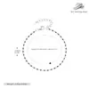 Pulseira de Prata Esterlina S925 Mais Vendida Transfronteiriça com Artesanato Personalizado em Resina Colorida, Joia de Prata Versátil e de Nicho de Alta Qualidade