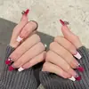 Use a coleção de unhas oferta especial liquidação produtos de cauda liquidação manicure sem devolução remendo de unha postiça feito à mão curto comprimento médio