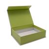 Processamento de Caixa Magnética com Tampa Flip-Top, Caixa para Embalagem de Óleo Essencial, Caixa de Presente para Produto de Saúde, Caixa Vazia Estilo Livro, Personalização de Caixa em Formato de Livro com Papel Revestido