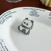 Clip de Polipropileno Animal Caricatura Acrílico Colgante Bolsa Plana Lindo Clip de Polipropileno Regalo Decoración Mochila Decoración Coche