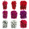 Colgante de Pared Artificial de Buganvilia Transfronterizo Planta Verde Falsa Adornos Decorativos Flor Artificial Pared de Flores Arreglo de Boda Flor de Ciruelo Violeta
