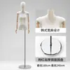 Nuevo Soporte de Exhibición Plano Estilo Coreano para Ropa de Mujer, Maniquí de Medio Cuerpo Plano para Escaparate de Tienda de Ropa