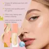 Sombra de Ojos con Brillo de Diamante Zephoco (Color Albaricoque) Brillo Fino Perlado Natural para Fiestas y Reuniones Diarias, Hermoso Maquillaje para Ojos
