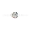 Clavo de Lengua de Aleación de Titanio F136 Clavo de Oreja Ojo de Gato con Goteo de Aceite de Colores Clavo de Labio Piercing Corporal de Titanio G23 Joyería Cabeza de Repuesto