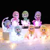 Nueva Caja Misteriosa de Luz Ambiental Electroplateada que Brilla en la Oscuridad Manualidades Creativas de Resina Adornos Pequeños Artículos Decorativos de Moda Venta al por Mayor