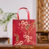 Caja de Lata Roja Oscura de Rosa de Yunnan Caja de Empaque Lata Vacía Sellada Té de Flor de Rosa Liofilizada Souvenir Tamaño Pequeño