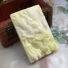 Colgante de dragón de jade Lantian, colgante de jade tallado profundo, suministro en vivo al por mayor, se venderá como regalo de jade para hombres y mujeres