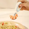 Colher de Bebê, Bebê Aprendendo a Comer, Treinamento para Comer Sozinho, Colher para Alimentação Complementar, Conjunto Portátil de Garfo e Colher para Crianças, Colher de Bebê