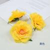 Camelia de Imitación con Hojas Rosa Nórdico Caja de Regalo para Mano Corona DIY Arreglo Floral Celebración Ramillete de Muñeca para Hacer
