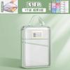 Bolsa de Armazenamento para Bolsa de Matéria em L, Bolsa Transparente para Documentos de Capacidade Extra Grande, Bolsa para Trabalhos de Matéria, Bolsa de Classificação, Bolsa de Categoria de Matéria