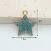 Fabricante de Acessórios de Joalheria em Forma de Coração, Atacado de Joias DIY Artesanais de Liga, Acessórios de Joalheria DIY com Gotejamento de Óleo Transfronteiriço