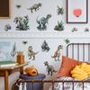 Fun-b134 Mundo de Dinosaurios de Dibujos Animados Dormitorio Sala de Estar Hogar Fondo de Pared Embellecimiento Pegatinas de Pared Decorativas