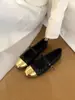 Sapatos Mary Jane de Bico Redondo, Sola Lisa e Color Block no Estilo Francês, Versáteis e Confortáveis, Sapatilhas Pretas Elegantes e Deslumbrantes para Mulheres