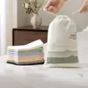 Meias 100% Algodão Femininas Estilo Primavera e Outono 200N Algodão Puro Meias de Cano Médio Absorventes de Suor Resistentes a Odores Meias Pós-Parto Meias Largas Meias Brancas Pequenas