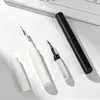 Caneta de limpeza de fone de ouvido 3 em 1 transfronteiriça, limpador portátil, ferramenta de limpeza multifuncional para fones de ouvido Bluetooth, caneta removedora de manchas