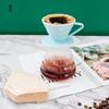 Taza de filtro de café europea transfronteriza personalizada, filtro de goteo de café cerámico, embudo de filtro de café manual, taza personalizada