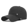 Gorra para Hombres de Mediana Edad, Cálida Gorra de Algodón con Forro de Polar, Gorra de Béisbol con Protección para Orejas para Personas de Mediana Edad y Mayores, Gorra de Lana con Visera a Prueba de Frío para Otoño e Invierno