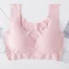 Anxin Generation Sutiã Esportivo Sem Costura Sem Fio Push-Up para Dormir Antichoque Yoga Tamanho Grande Estilo Colete Sutiã Feminino