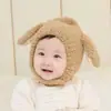 Toucas para Bebê para Outono e Inverno, Toucas de Puxar Fofas e Super Adoráveis, Toucas de Pelúcia Quentes com Proteção para Orelhas para Recém-Nascidos, Modernas para Meninos e Meninas