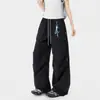 Pantalones Ligeros Transpirables de Secado Rápido para Parejas de Verano Pantalones de Paracaídas para Exteriores Senderismo Deporte Ropa de Trabajo Casual