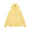 Fog Essentials Sudaderas com Letras de Silicone Estéreo para Homens e Mulheres American High Street Moletons com Flocagem Jaqueta Moletom
