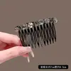 Nuevos Accesorios para el Cabello Estilo Coreano 2025 con Pedrería, Peine de Cristal para Adultos, Pasador con Pedrería