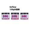 EzFlow 120g polvo de cristal para arte de uñas blanco rosa transparente multicolor opcional 120ml polen tallado suficiente