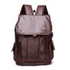Mochila casual para hombre al por mayor transfronteriza, mochila para laptop para hombre, mochila de cuero PU, coreana, de gran capacidad
