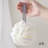 Esfoliante Espumante de Bola de Banho Grande, Toalha de Banho, Bola de Flores de Banho Que Não se Desfaz, Suprimentos Domésticos para Banheiro, Bola de Banho que Pode ser Pendurada, Adequado para Mulheres