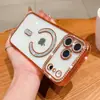 Funda Magnética con Purpurina para iPhone 18 con Protector de Lente Apple 17 Pedrería 18 Pro Max Cubierta Protectora