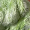 Pelaje lavable que repele el agua pelaje alfombrilla decorativa tela fondo de tela tela de pelo largo lana de playa rollo muñeca juguete de bricolaje materiales de accesorios