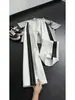 Calça de Moletom Retro Americana com Listra Lateral Masculina Outono Malandro Bonito Alto Padrão Emagrecedora Reta Solta Casual Esportiva Calça Longa