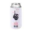 Exclusivo Transfronterizo Portavasos de Boda Mano de Calavera Hasta la Muerte Nos Fiesta Portavasos para Cerveza