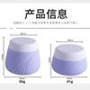 Mini Botella Dispensadora de Crema Facial de Silicona, Botella Vacía de Muestra para Crema de Ojos, Crema para Mascarilla Facial Portátil de Viaje, Silicona de Grado Alimenticio