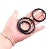 Anillo de Retardo de Silicona para Hombre Anillo de Esencia de Bloqueo de Tres Anillos para Pene Anillo de Fisioterapia para Coqueteo de Hombre Productos Sexuales para Adultos