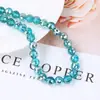 Joyería de Fábrica al por Mayor Cuentas de Cristal Collar de Cuentas Redondas Pulsera Accesorios Cuentas de Cristal 96 Cuentas de Tierra