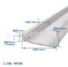 Estándar nacional aluminio abrazadera óxido C45 riel guía tipo U 1.0 grueso TH35-7.5MM aire abierto aluminio riel de abrazadera eléctrica tipo aluminio