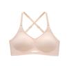 Dopamina Traceless Outer Expansion Underwear Mulheres Pequenas Peito Reunindo Grande U em Forma de U Copo Fixo Cup Sutiã de Verão