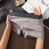 Cueca Masculina de Algodão Puro, Cuecas Boxer Listradas Masculinas, Cuecas Boxer Juvenis Fofas de Algodão, Shorts Masculinos Respiráveis da Moda, Dropshipping