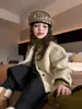 Ropa Infantil Fruta Winnie 2026 Invierno Nueva Ropa Infantil Niñas Cuello Redondo Abrigo de Lana de Cordero Estilo Invierno Abrigo de Piel