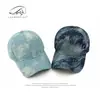 Sombreros para Mujer para Primavera, Verano y Otoño: Nueva Gorra de Béisbol de Mezclilla Lavada con Visera Dura Estilo Étnico Jacquard Retro Pato