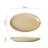 Platos cerámicos de estilo western vintage, platos de forma única para restaurantes y uso doméstico, platos para ensalada, platos para el desayuno, platos de presentación elegantes y atractivos
