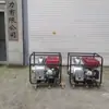 Bomba de agua a gasolina de 6 pulgadas, monocilíndrica, arranque eléctrico, alto caudal de 150 m³/h, aleación de aluminio, 30m de control de inundaciones de emergencia, licitación