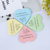 Notas Post-it de Dibujos Animados Amor Comida y Bebida Para Llevar Elogio N-Veces Notas de Mensaje Creativo Notas Notas con Palabras
