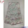 Vestido de passarela feminino colorido aerodinâmico tecido com bordado de lantejoulas completo lantejoulas de noiva tecido de renda