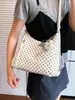 Bolso de Hombro de Lunares Moda Coreana, Bolso Cruzado Casual Elegante y Versátil, Bolso Tote de Gran Capacidad para el Uso Diario y Viajes para Mujeres