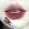 Dixi Tubo Pequeno Prata Brilho Labial Fosco Veludo Clareador Lama Labial Baixa Saturação Cor Chá com Leite Versátil Douyin Transmissão ao Vivo Atacado