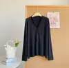 Cardigan de Cor Lisa Estilo Coreano para Primavera e Outono, Fino, Estilo Preguiçoso, Top para Protetor Solar e Ar Condicionado, Pode ser Usado com Vestido Camisola no Verão
