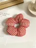 Laços de cabelo de flor estilo coreano fofos para crianças, scrunchies, suprimento para loja de acessórios, direto da fábrica